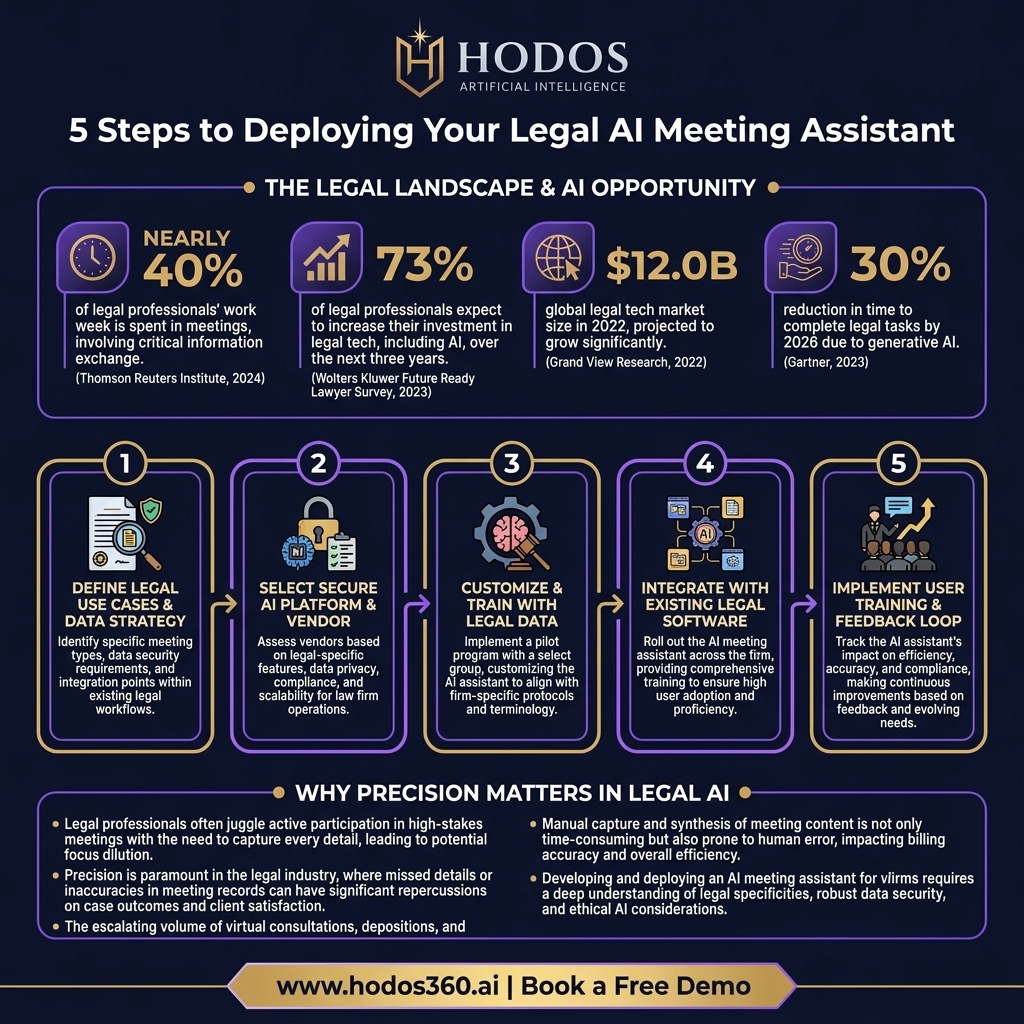 Key insights: Building an Essential AI Meeting Assistant for Law Firms