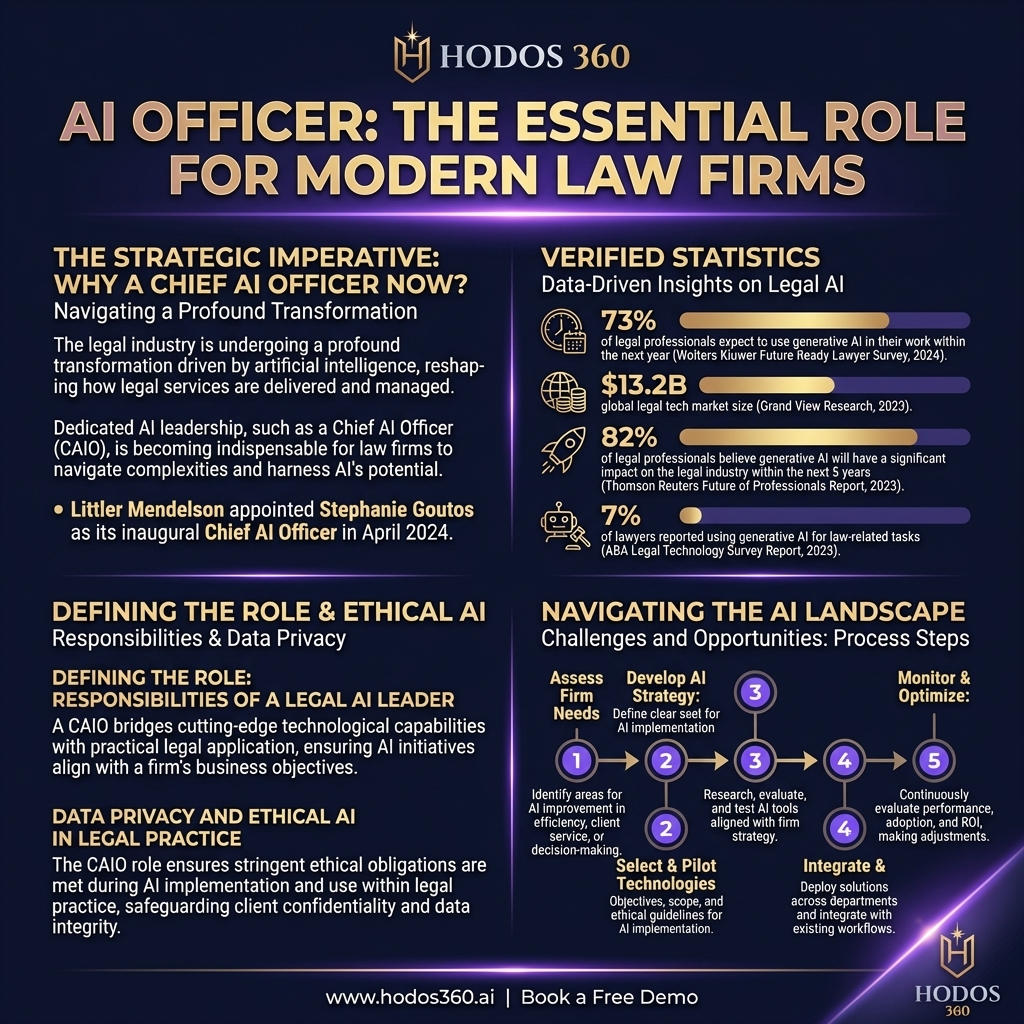 Data analysis: AI Officer: The Essential Role for Modern Law Firms