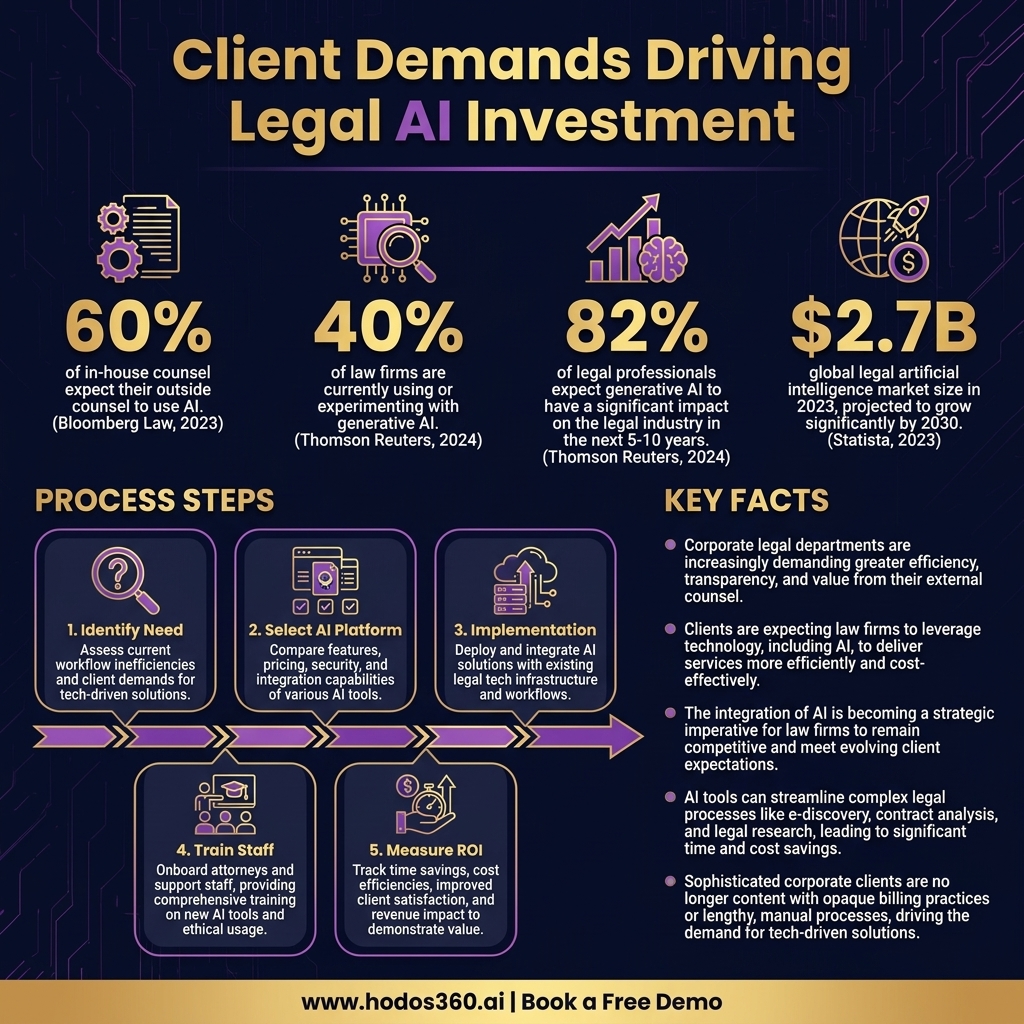 Key insights: Client Pressure: The Ultimate Driver of Law Firm AI Investment