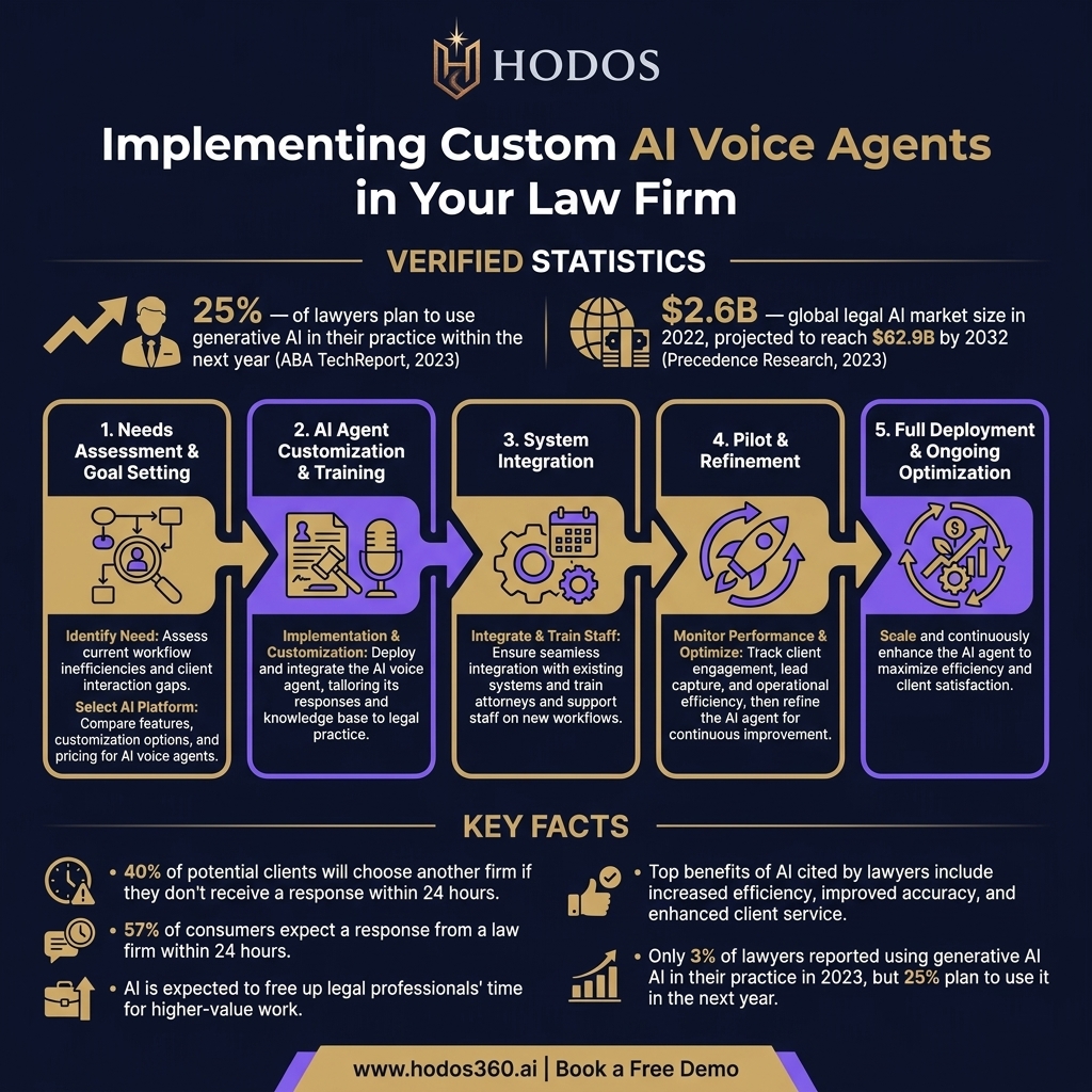 Key insights: Custom AI Voice Agents: The Ultimate 24/7 Law Firm Advantage