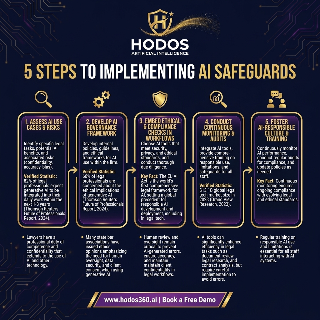 Key insights: Essential AI Safeguards: Navigating Responsible Legal Tech