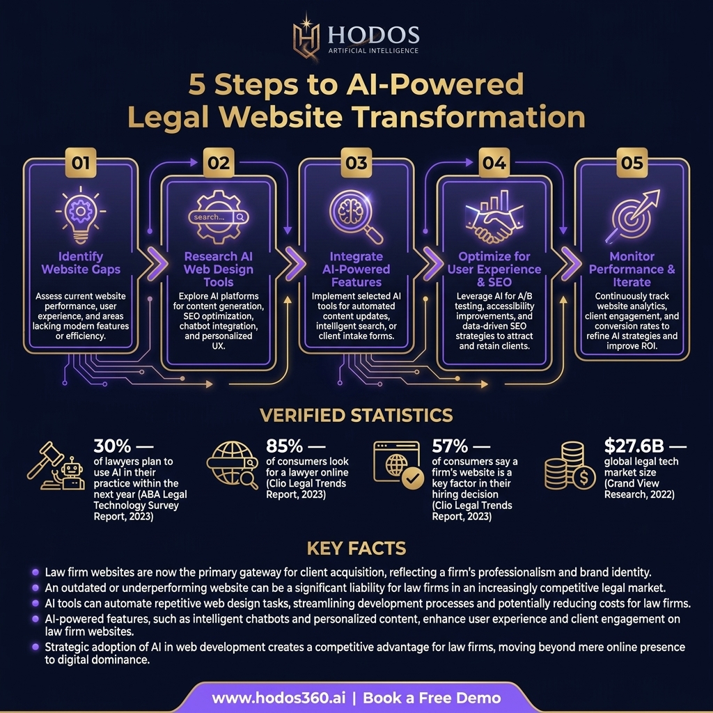 Key insights: Essential AI Tools: Reshaping Web Design for Law Firms