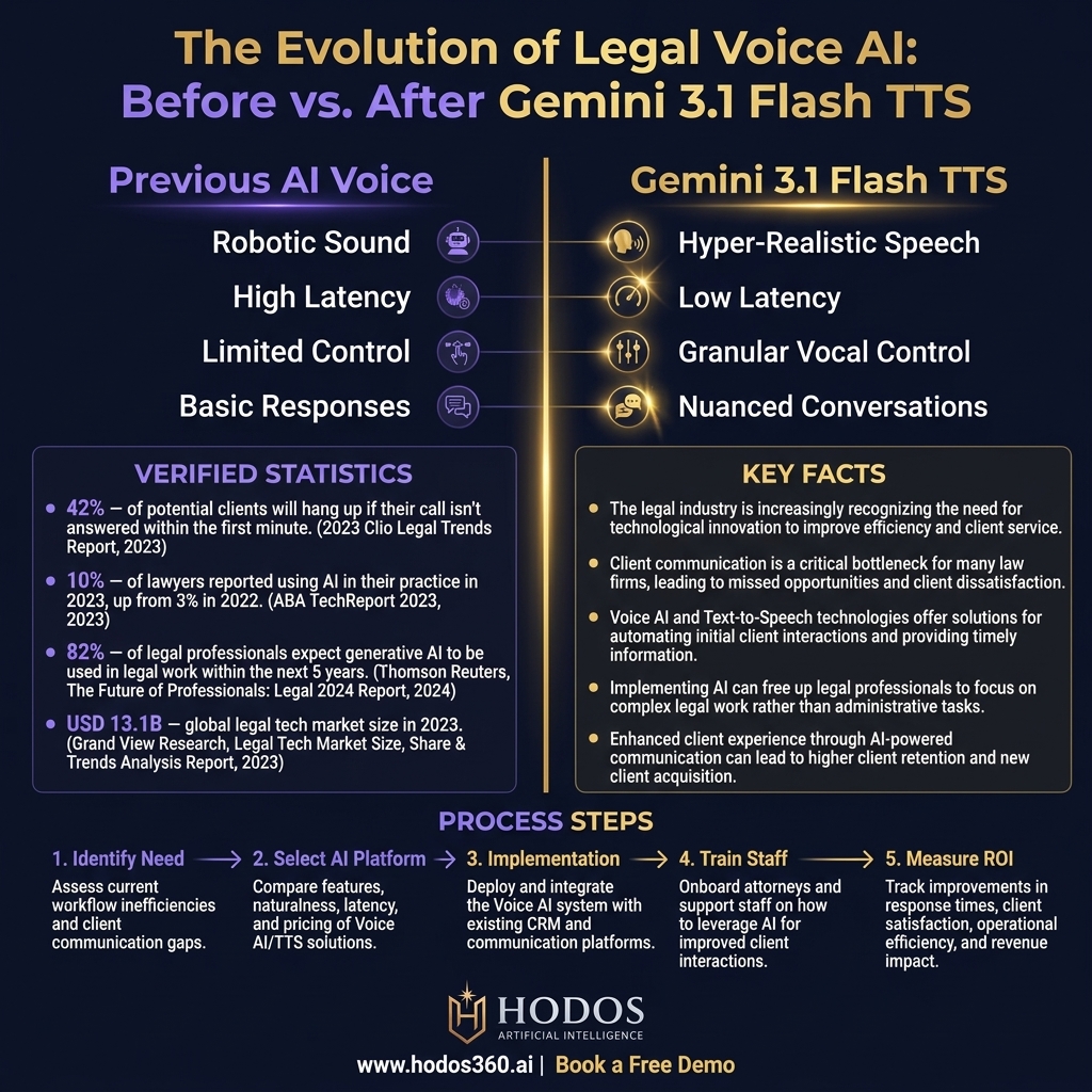 Data analysis: Gemini 3.1 Flash TTS: Ultimate Voice AI for Law Firms