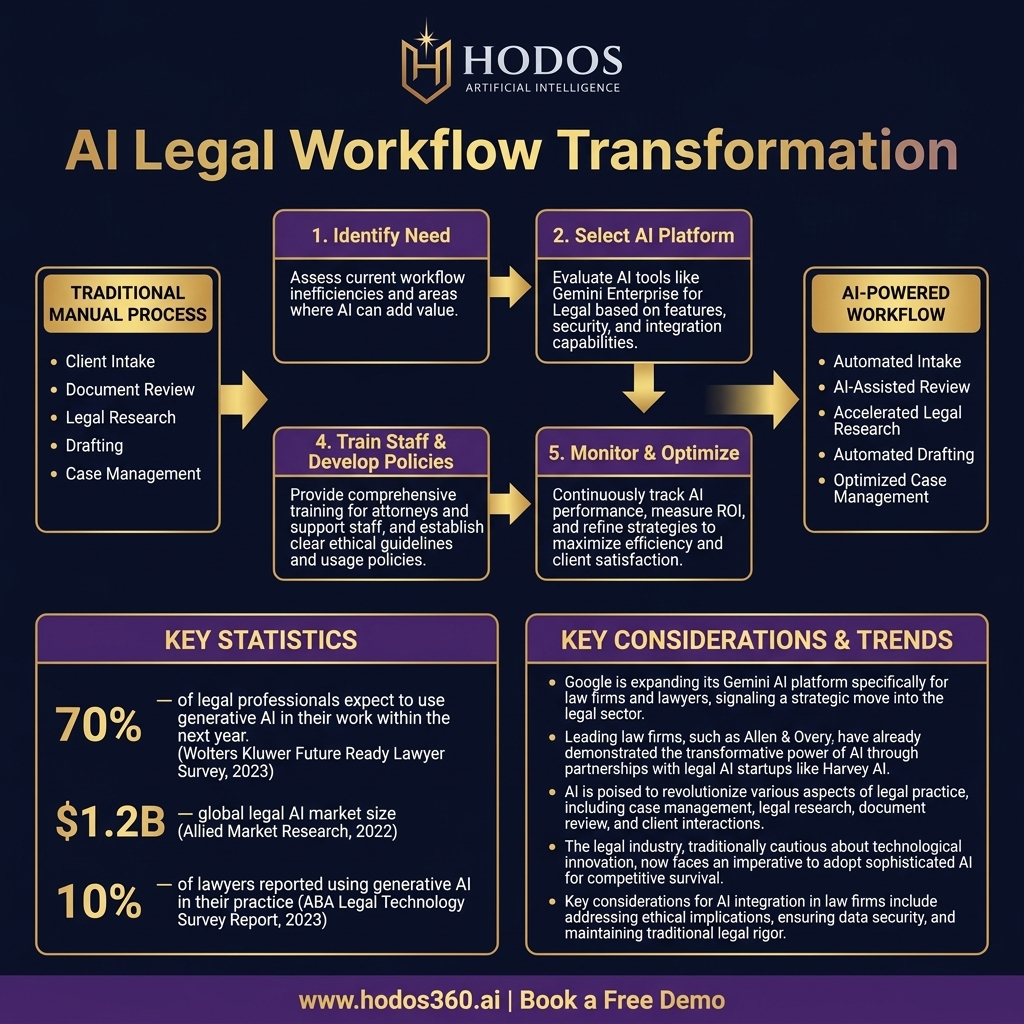 Key insights: Gemini AI for Law Firms: An Essential Strategic Guide
