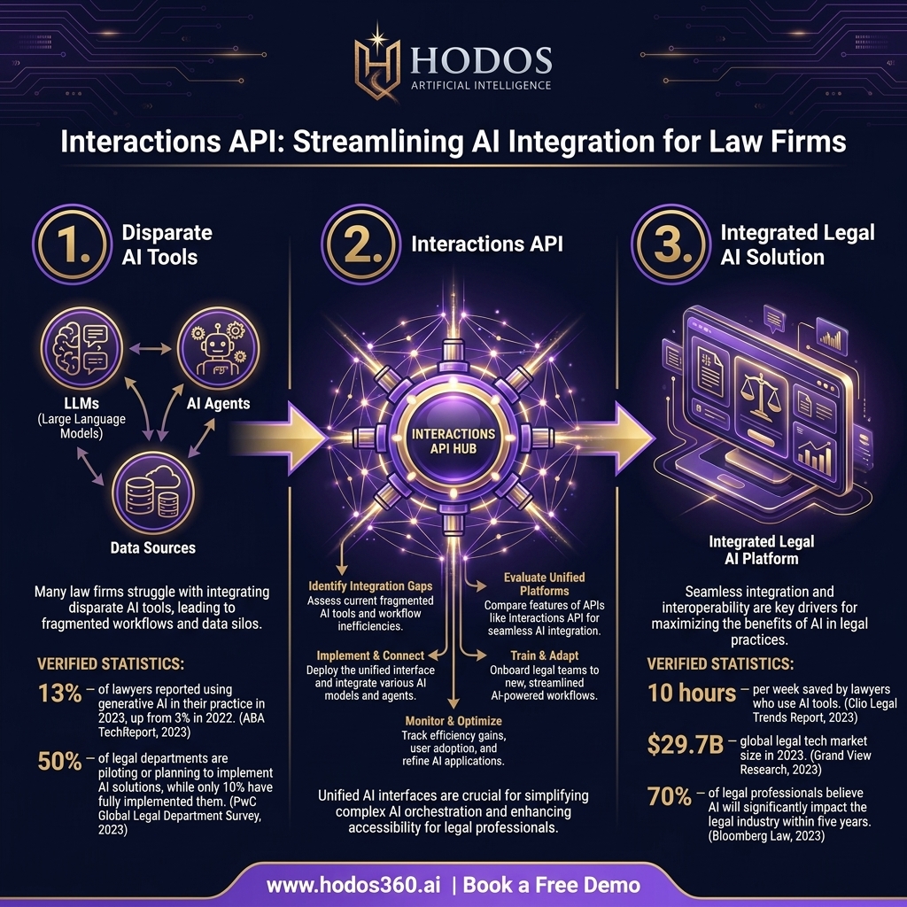 Key insights: Interactions API: Essential Gemini Interface for Legal Tech