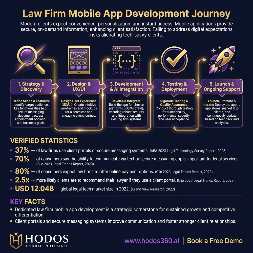 Key insights: Law Firm Mobile App Development: An Essential Blueprint for Growth