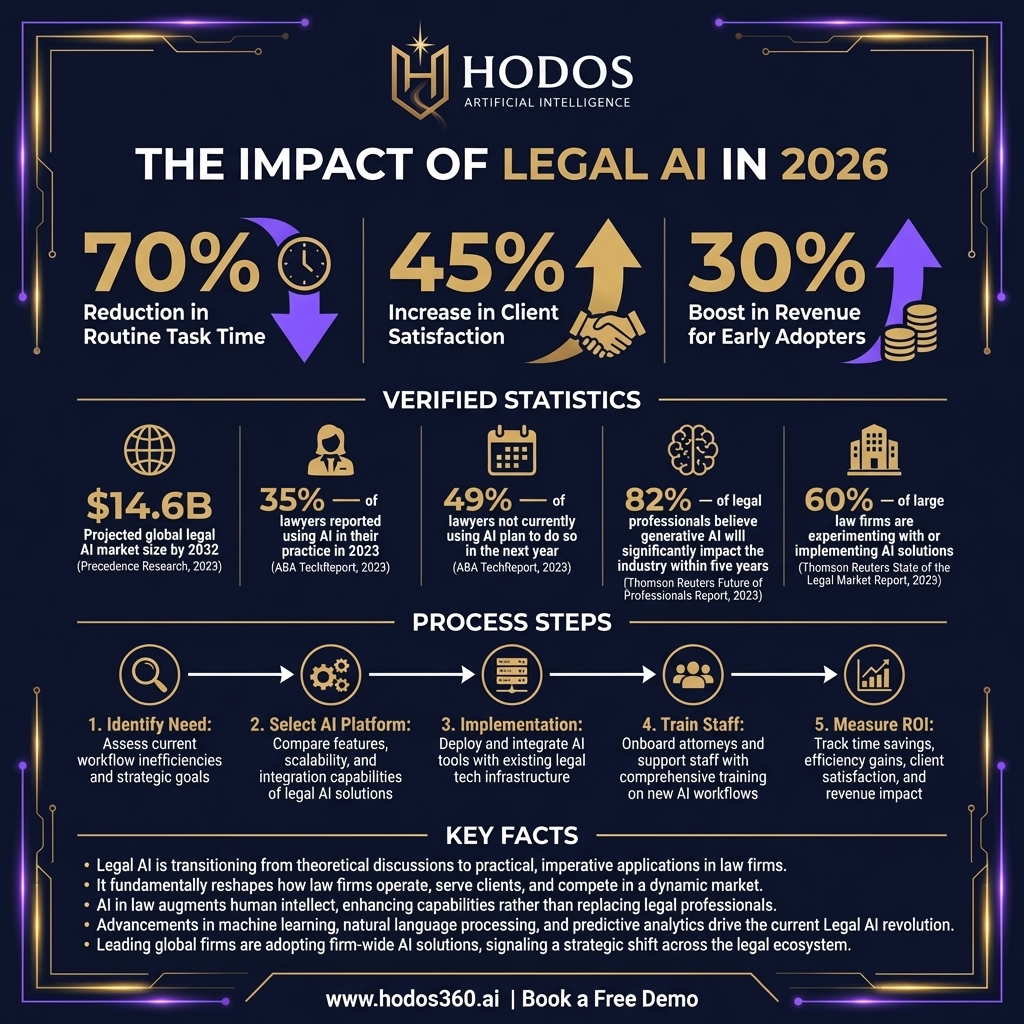 Key insights: Legal AI Revolution: Unlocking 2026 Firm Growth with HODOS