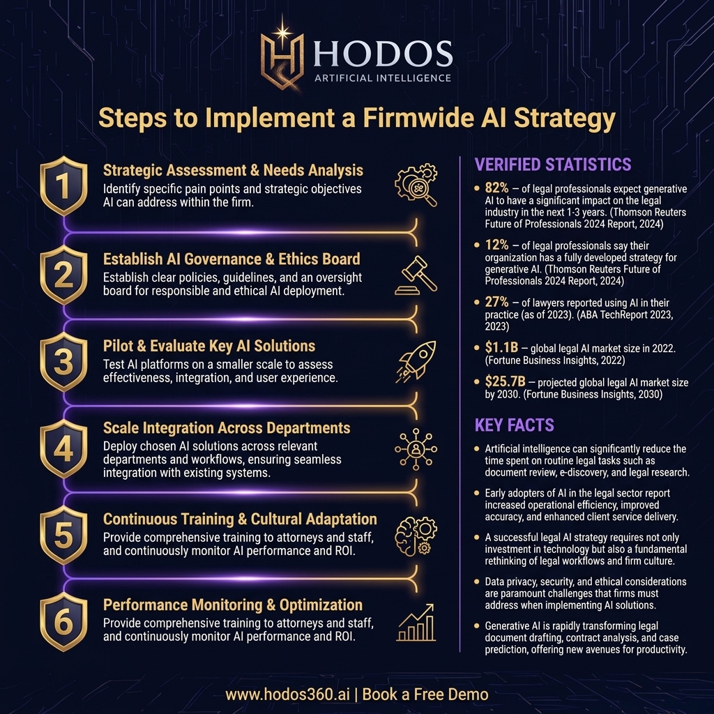 Key insights: Legal AI Strategy: An Essential Blueprint for Modern Firms