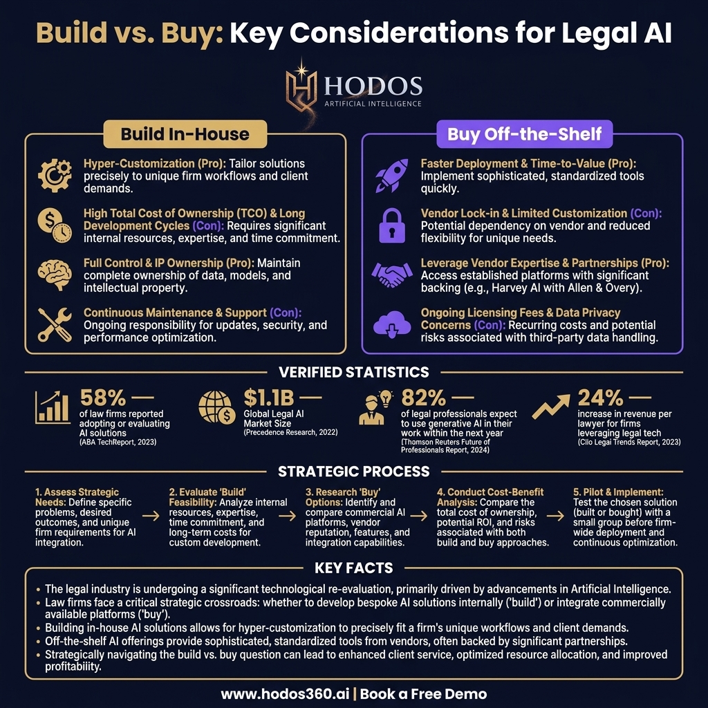 Data analysis: Legal Tech Strategy: Essential Build vs. Buy Insights