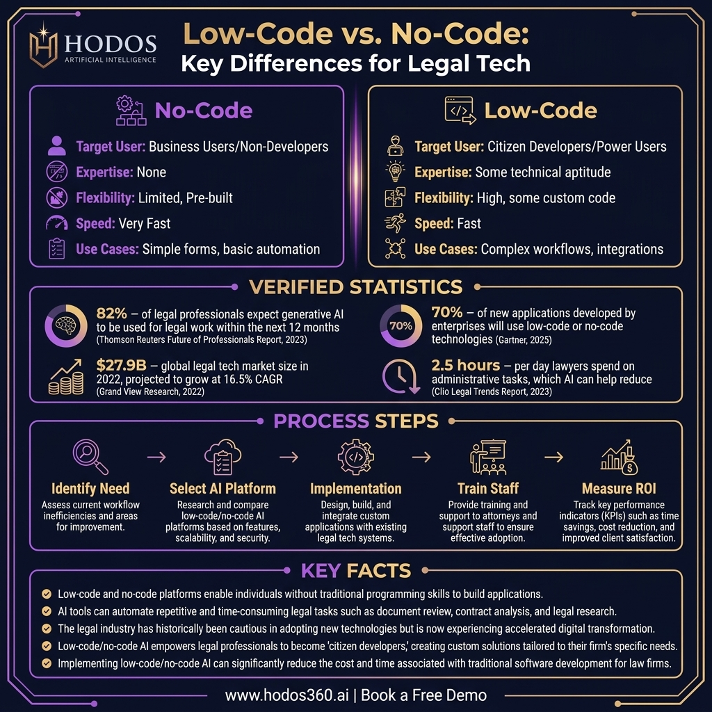 Data analysis: Low-Code No-Code AI: Transformative Tools for Law Firms