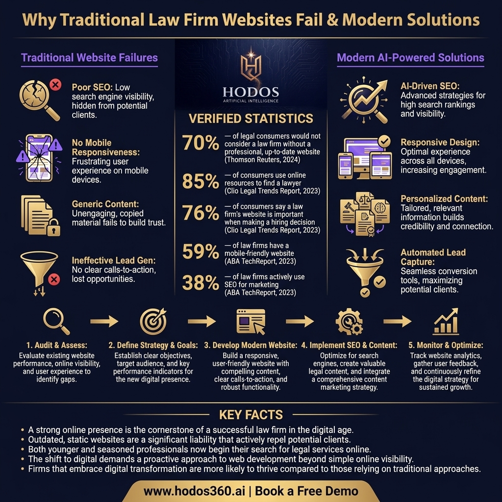 Key insights: Essential Law Firm Websites: Why Traditional Approaches Fail & How to Thrive