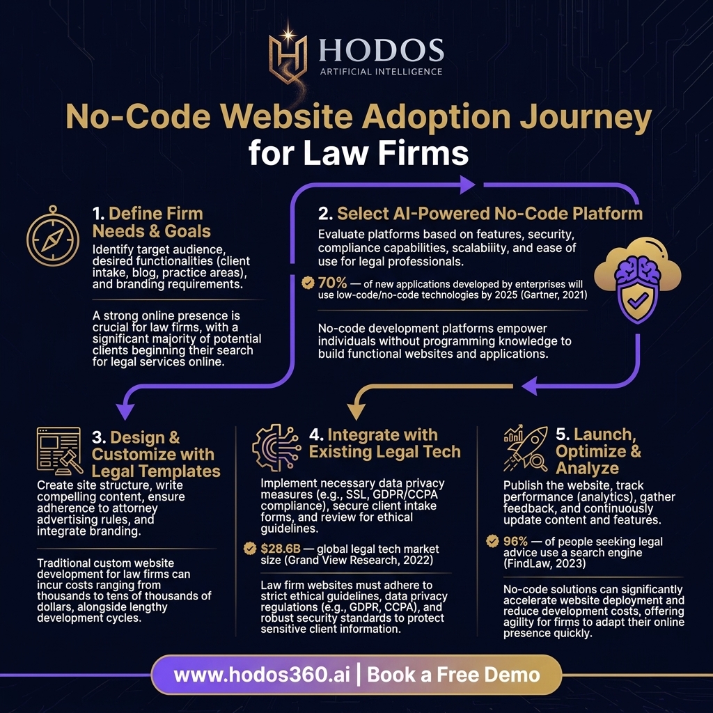 Key insights: No-Code Review: The Ultimate Website Builder Guide for Law Firms