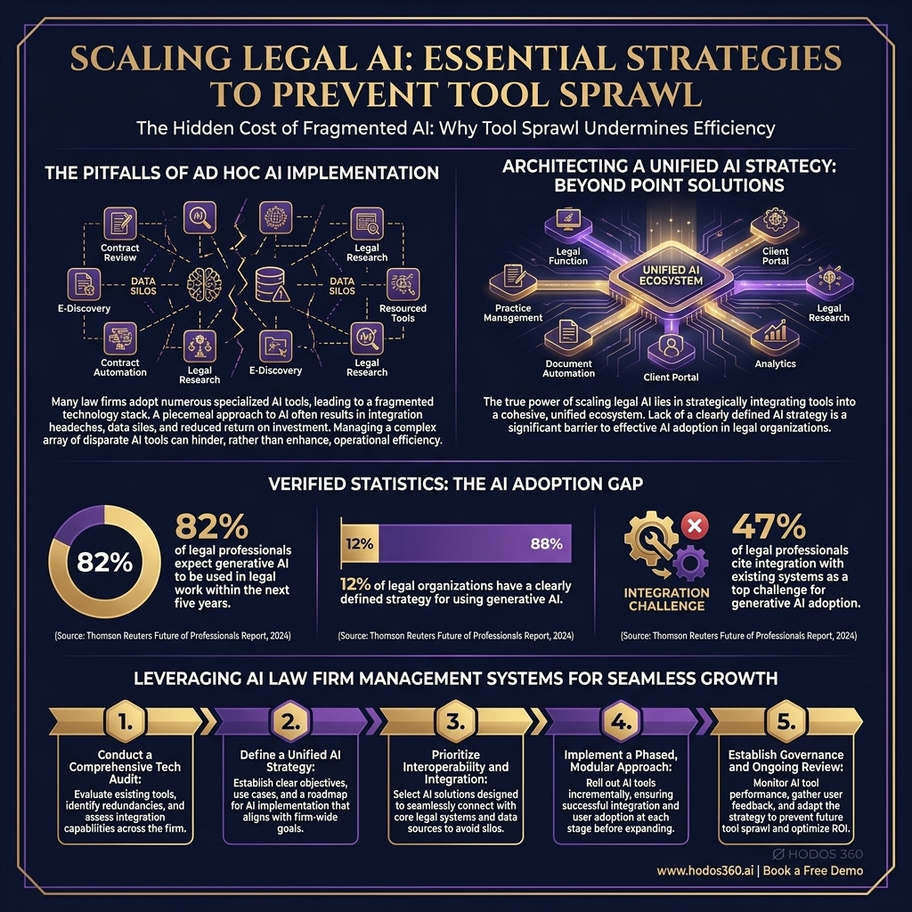 Data analysis: Scaling Legal AI: Essential Strategies to Prevent Tool Sprawl