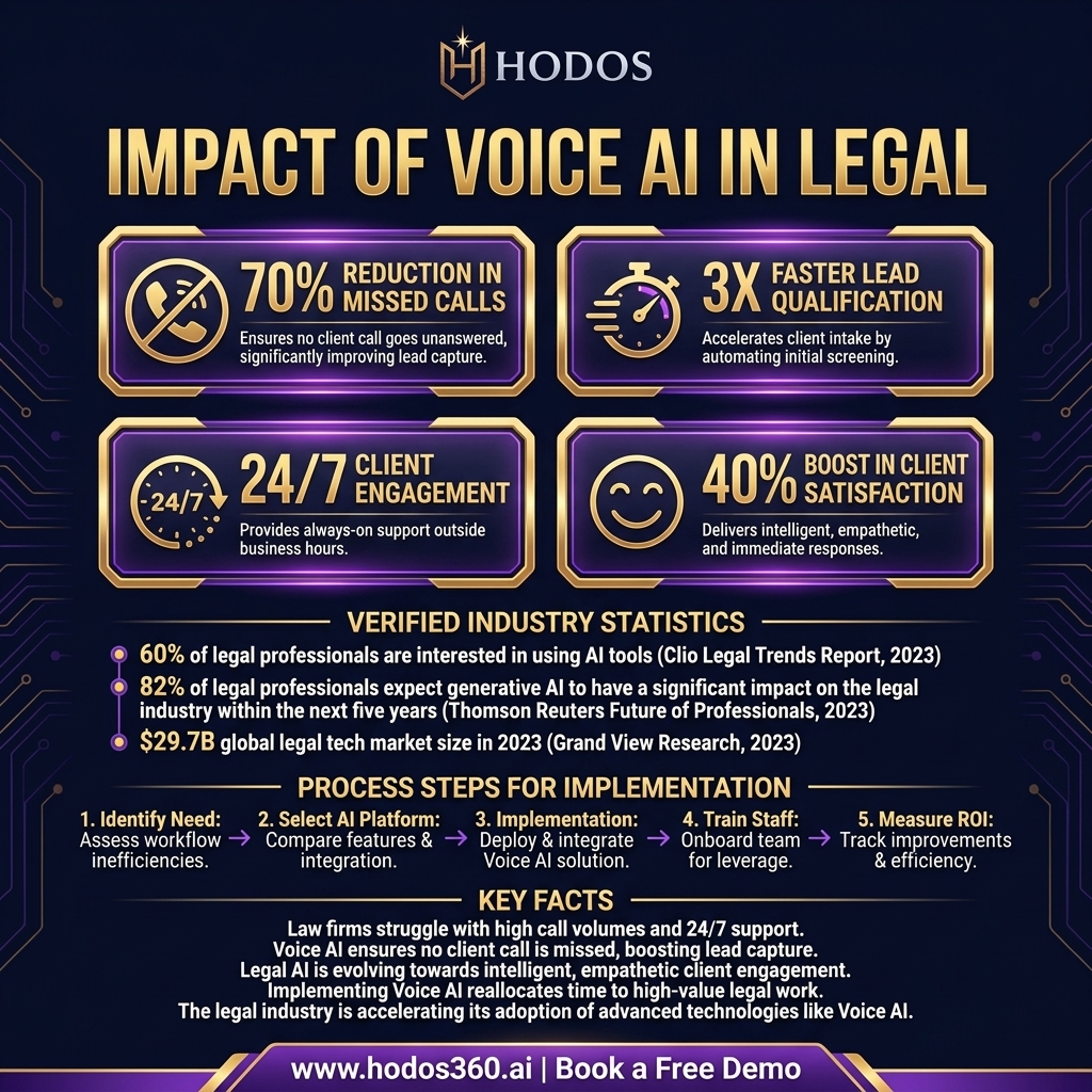 Data analysis: Voice AI: The Essential Shift for Modern Law Firms