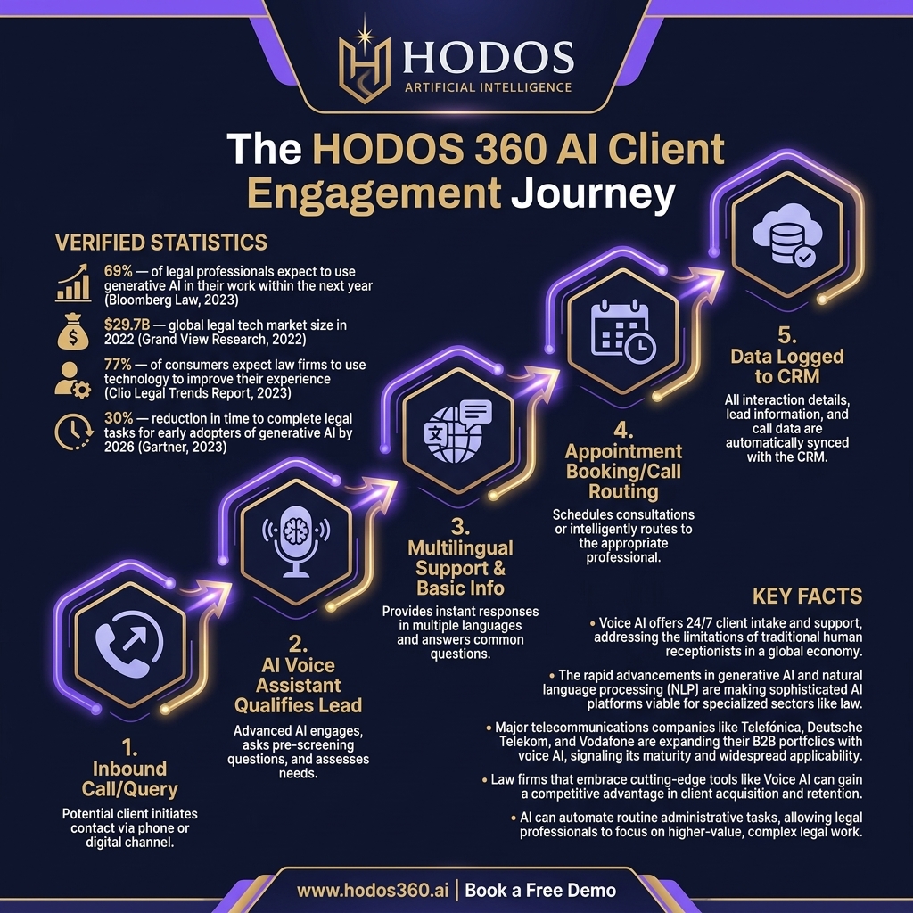 Key insights: Voice AI: Essential for Law Firms' Client Engagement