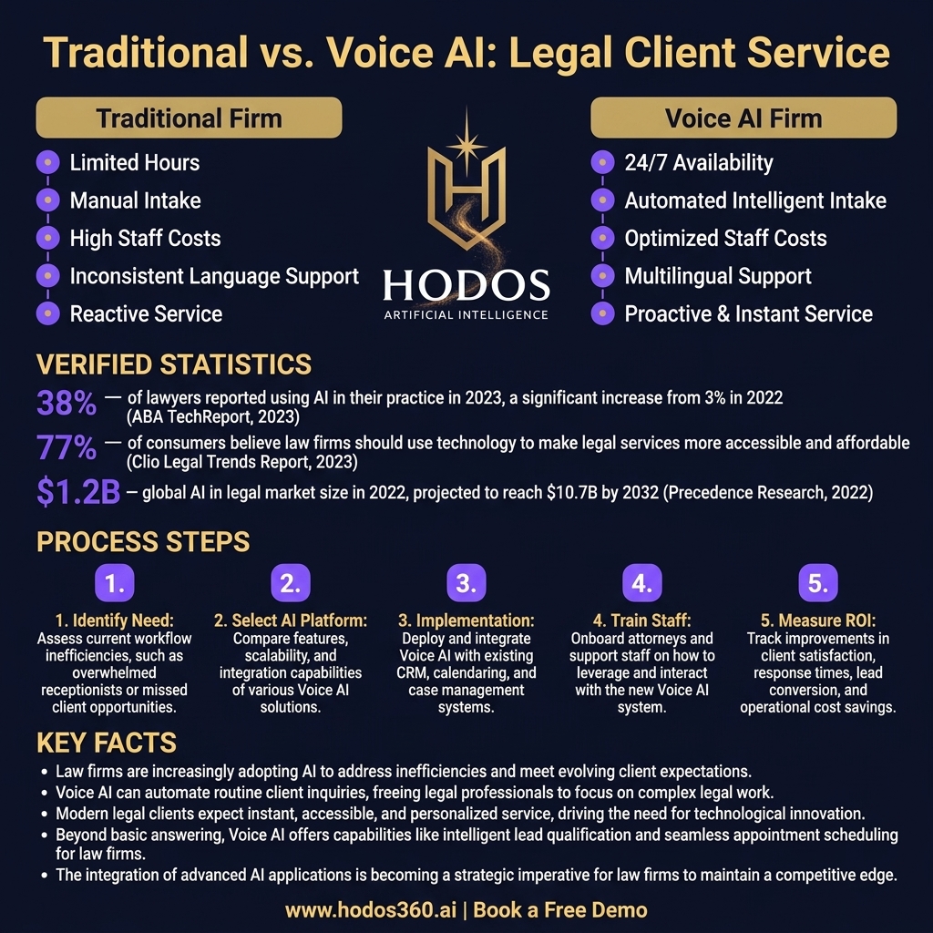 Data analysis: Voice AI: The Ultimate Shift in Legal Client Service