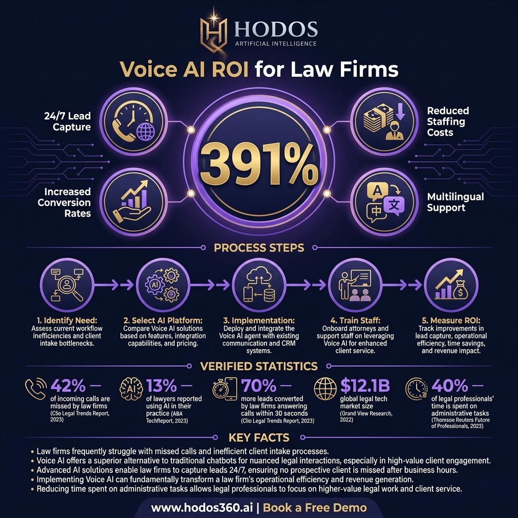 Key insights: Voice AI: The Proven 391% ROI for Law Firms