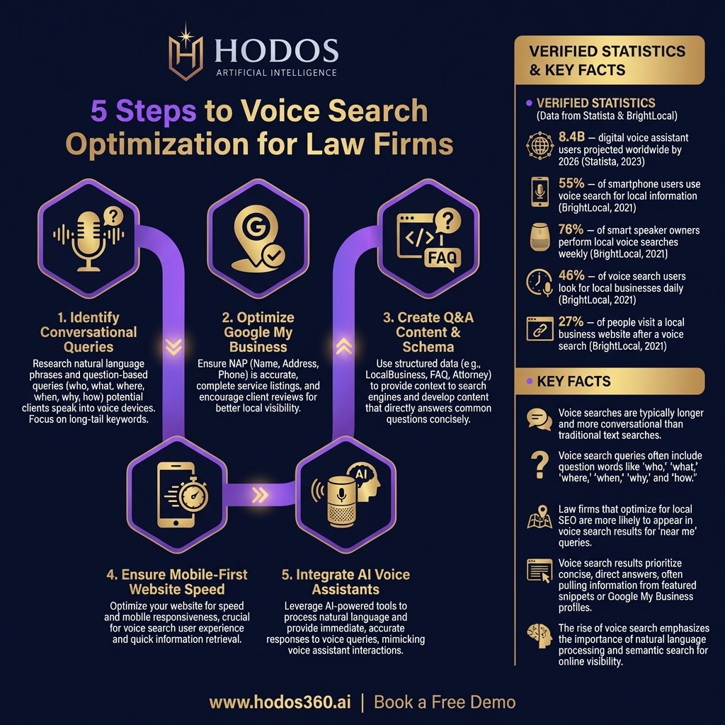 Key insights: Voice Search Optimization: The Ultimate Guide for Law Firms